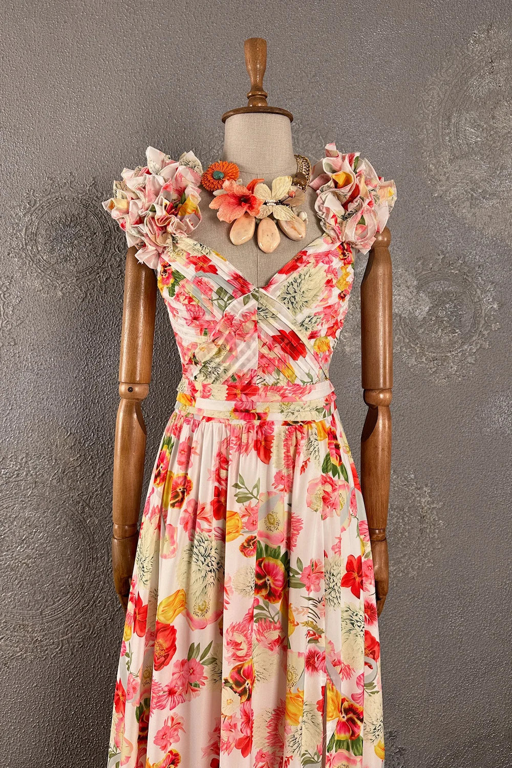 Floral Desenli Elbise