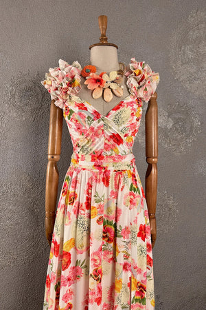 Floral Desenli Elbise
