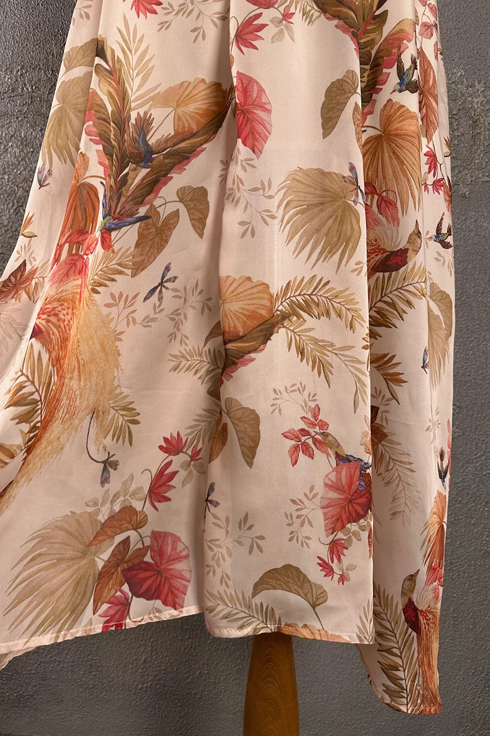 Floral Desenli Maxi Elbise