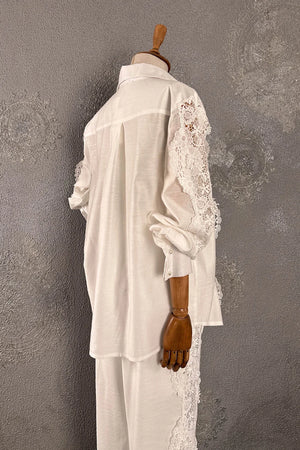 Dantelli Pantolon Takım
